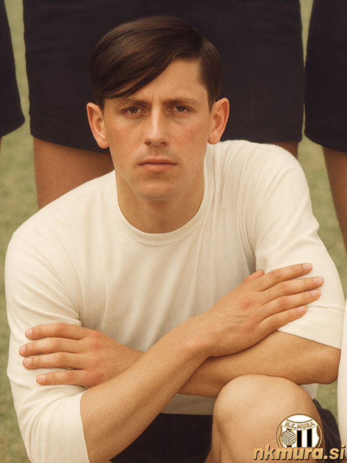 Štefan Kozar leta 1969. Fotografija je bila računalniško izboljšana.