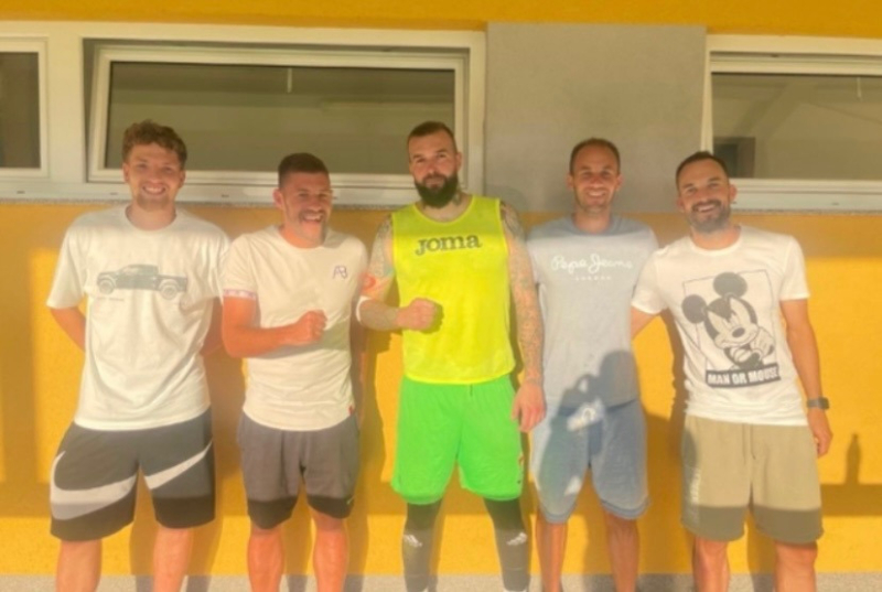 Od leve: Kai Cipot, Amadej Maroša, Filip Gačevski, Matic Maruško in Žiga Kous. Od leve: Kai Cipot, Amadej Maroša, Filip Gačevski, Matic Maruško in Žiga Kous.